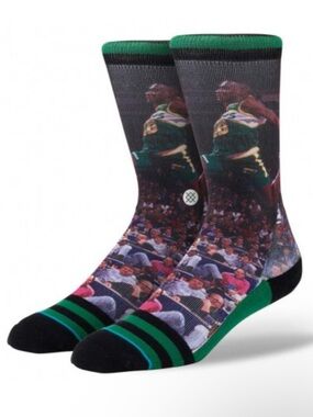 Stance SHAWN KEMP Mens Crew Socks LARGE / XL NEW